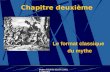 Mythe d'Orphée (GLOR 2390) A. Meurant Chapitre deuxième Le format classique du mythe.