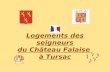 Logements des seigneurs du Château Falaise à Tursac.