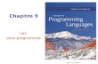 ISBN 0-321-49362-1 Chapitre 9 Les sous-programmes.
