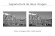 Appariement de deux images Paire dimages (640 x 480 pixels)