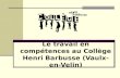 Le travail en compétences au Collège Henri Barbusse (Vaulx-en-Velin)
