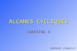 ALCANES CYCLIQUES CHAPITRE 4 Vollhardt – Chapitre 4.