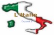 L’Italie Exposé 1. La péninsule italienne •A°) Présentation du territoire Italie.