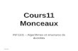 INF1101 Cours11 Monceaux INF1101 – Algorithmes et structures de données.