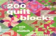 Davina Thomas - 200 Quilt Blocks to Mix and Match