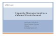 Capacity Management in a VMware Environment