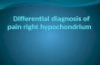 Differential Diagnosis Pain Right Hypochondrium