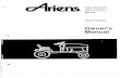 Ariens yt12 owners manual