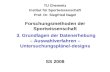 TU Chemnitz Institut für Sportwissenschaft Prof. Dr. Siegfried Nagel Forschungsmethoden der Sportwissenschaft 3. Grundlagen der Datenerhebung – Auswahlverfahren.