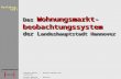 Landeshauptstadt Hannover WorkshopVDST Das Wohnungsmarkt- beobachtungssystem der L andeshauptstadt Hannover Andreas Martin - Bereich Wahlen und Statistik.