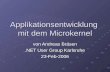 Applikationsentwicklung mit dem Microkernel von Andreas Bräsen.NET User Group Karlsruhe 23-Feb-2006.