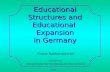 Educational Structures and Educational Expansion in Germany Franz Rothenbacher Grundseminar Sozialstruktur der Bundesrepublik Deutschland 2005.