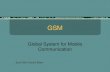 GSM Global System for Mobile Communication April 2001 Patrick Röder.