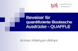 Beweiser für quantifizierte Boolesche Ausdrücke - QUAFFLE Arman Allahyari-Abhari Universität Bremen Fachbereich 3.