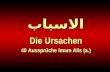 الاسباب Die Ursachen 40 Aussprüche Imam Alis (a.).