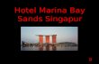 Hotel Marina Bay Sands Singapur a Dieses außergewöhnliche Hotel, welches Teil eines Unterhaltungszentrums ist, liegt mitten in der Marina Bay.
