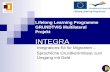1 Lifelong Learning Programme GRUNDTVIG Multilateral Projekt INTEGRA Integrations-Kit für Migranten – Sprachliche Grundkenntnisse zum Umgang mit Geld.