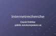 Internetrecherche David Röthler politik.netzkompetenz.at.