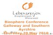 Eine Initiative der Länder Niederösterreich und Wien office@bpww.at  Biosphere Conference Galloway and Southern Ayrshire Thursday 20 May 2010.