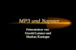 MP3 und Napster Präsentation von Gerold Laimer und Markus Kasinger.