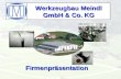 Werkzeugbau Meindl GmbH & Co. KG Firmenpräsentation.