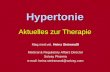 Hypertonie Aktuelles zur Therapie Mag.med.vet. Heinz Steinmaßl Medical & Regulatory Affairs Director Solvay Pharma e-mail: heinz.steinmassl@solvay.com.