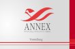 Vorstellung. Vorstellung ANNEX PERSONALSERVICES GMBH Firmendaten Expertise Zertifikate der Mitarbeiter Referenzen Unser Leistungsversprechen Ansprechpartner.
