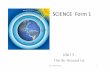 Form 1 science chapter 5 part 1