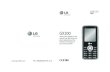 LG GX200 Mobile Manual