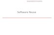 Software Reuse [Compatibility Mode]