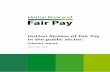 Will Hutton Review of Fair Pay Interim Report