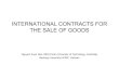 International Contract for Sale of Goods (PDF)