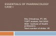 Essentials of Pharmacology Case I