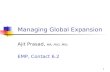 EMP, Contact 6-2, Managing Global Expansion