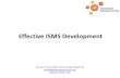 Effective ISMS Development
