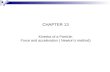 Chapter 13 Kinetics of Particle (Force and Acceleration)