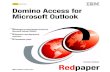 Domino Access for MS OUTLOOK