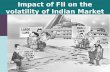 Impact of FII on the Volatility of Indian
