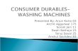 Consumer Durables- Washing Machines