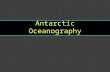 Antarctic Oceanography