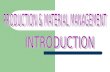 Production & Material Management