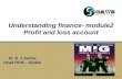 Basic Finance Module 2 Profit and Loss Account