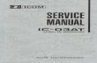 ICOM IC-03AT Service Manual