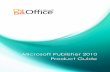 Microsoft Publisher 2010 Product Guide_Final