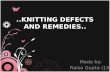 Knitting Defects