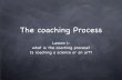 Coaching Process Lesson 1- Overview