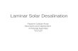 Laminar Solar Desalination 081103