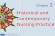 KOZIER-Chapter 1 Outline-Historical Contemporary Nursing Practice