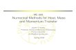 Numerical Methods in Heat Mass Momentum Transfer (Lecture Notes)JayathiMurthy