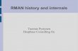 RMAN Internals and History